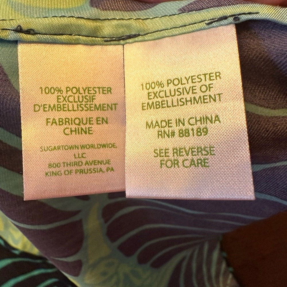 Lilly Pulitzer NWT Size Small Under the Palms Maxi‎ dress , Rare print Deadstock - Picture 12 of 14